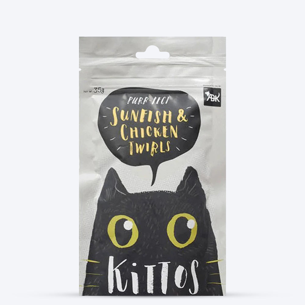 Rena's Recipe & Kittos Chicken Peckin Treat Combo For Cat - Heads Up For Tails