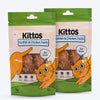 Kittos Purr-Fect Sunfish & Chicken Twirls Cat Treats - 35 g - Heads Up For Tails