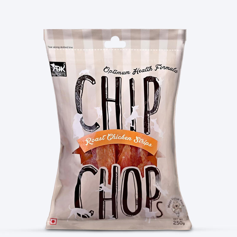 Chip Chops Roast Chicken Treats For Dog - Heads Up For Tails