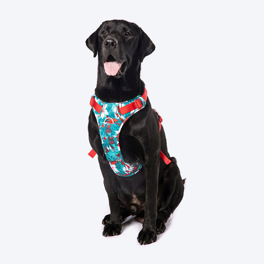 Truelove No-Pull Special Edition Harness For Dog - Camouflage Blue - Heads Up For Tails