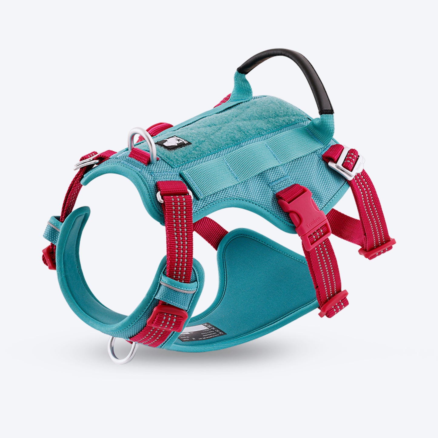 Truelove Escape Proof Harness For Dog - Pool Blue - Heads Up For Tails