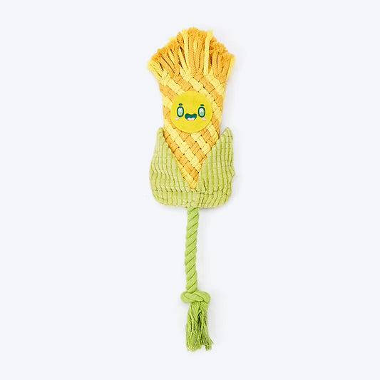 FOFOS Puppy Corn Dental Chew Toy For Puppy - Yellow - Heads Up For Tails