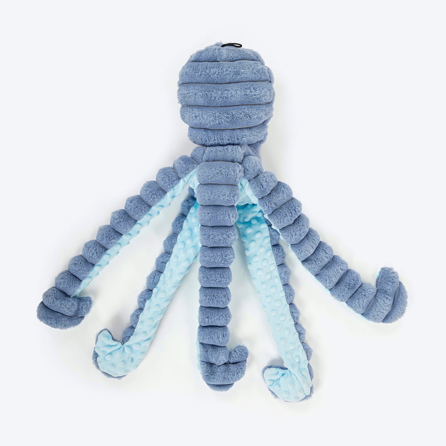 HUFT Mister Wiggles Plush Toy For Dog - Slate Blue - Heads Up For Tails