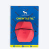 HUFT Chewtastic Treat Tumbler Chew Toy For Dog - Red - Heads Up For Tails