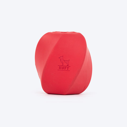 HUFT Chewtastic Treat Tumbler Chew Toy For Dog - Red