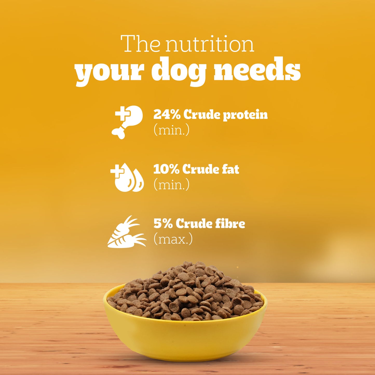 Pedigree Meat & Milk Puppy Dry Puppy Food - Heads Up For Tails