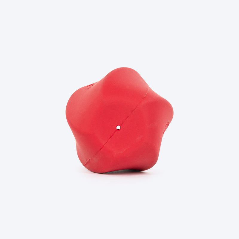 HUFT Chewtastic Treat Tumbler Chew Toy For Dog - Red - Heads Up For Tails