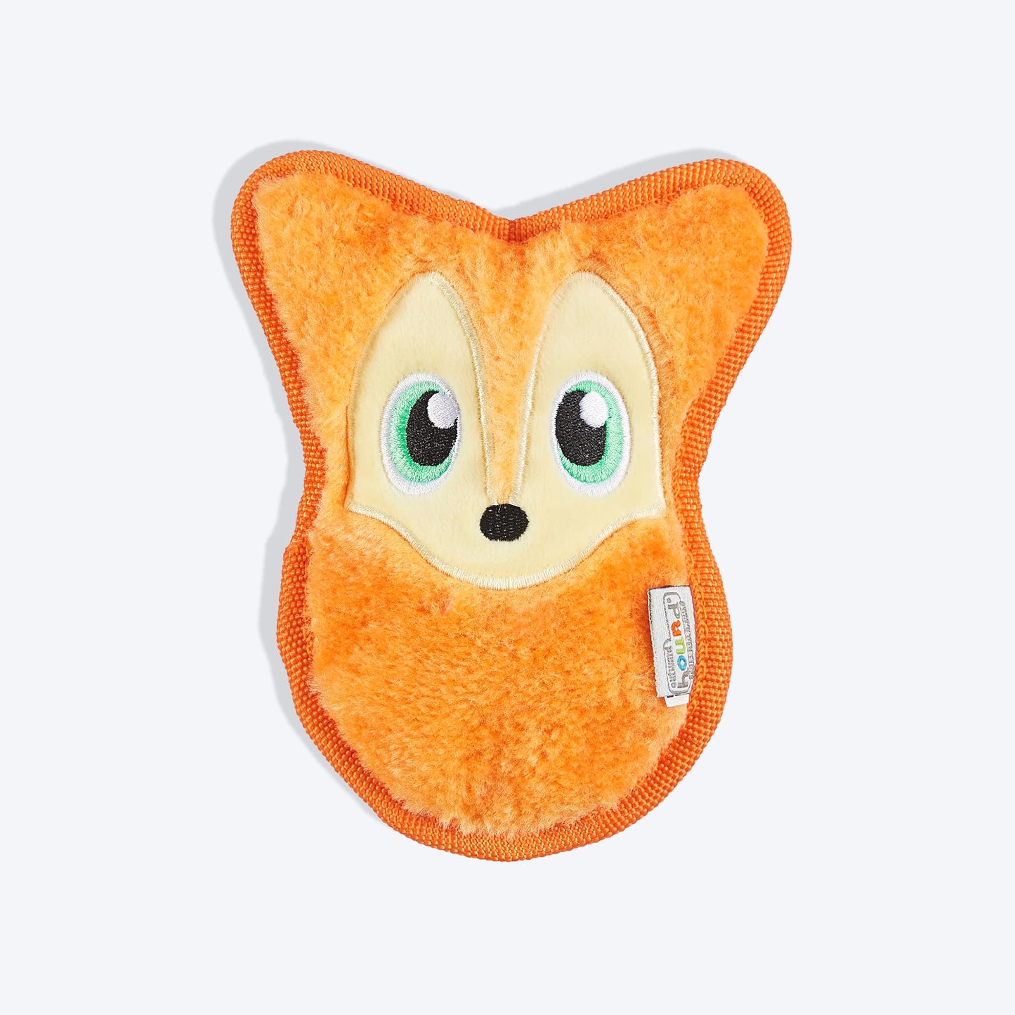 Outward Hound Fox Durablez Invincibles With Squeak Plush Toy For Dog - Heads Up For Tails