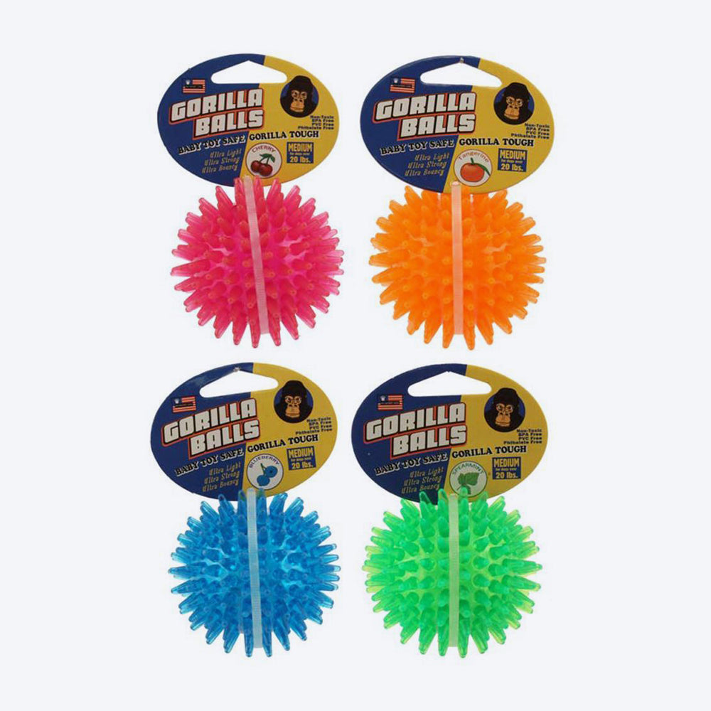 Petsport Gorilla Balls - Medium - Assorted - 2.8 Inch
