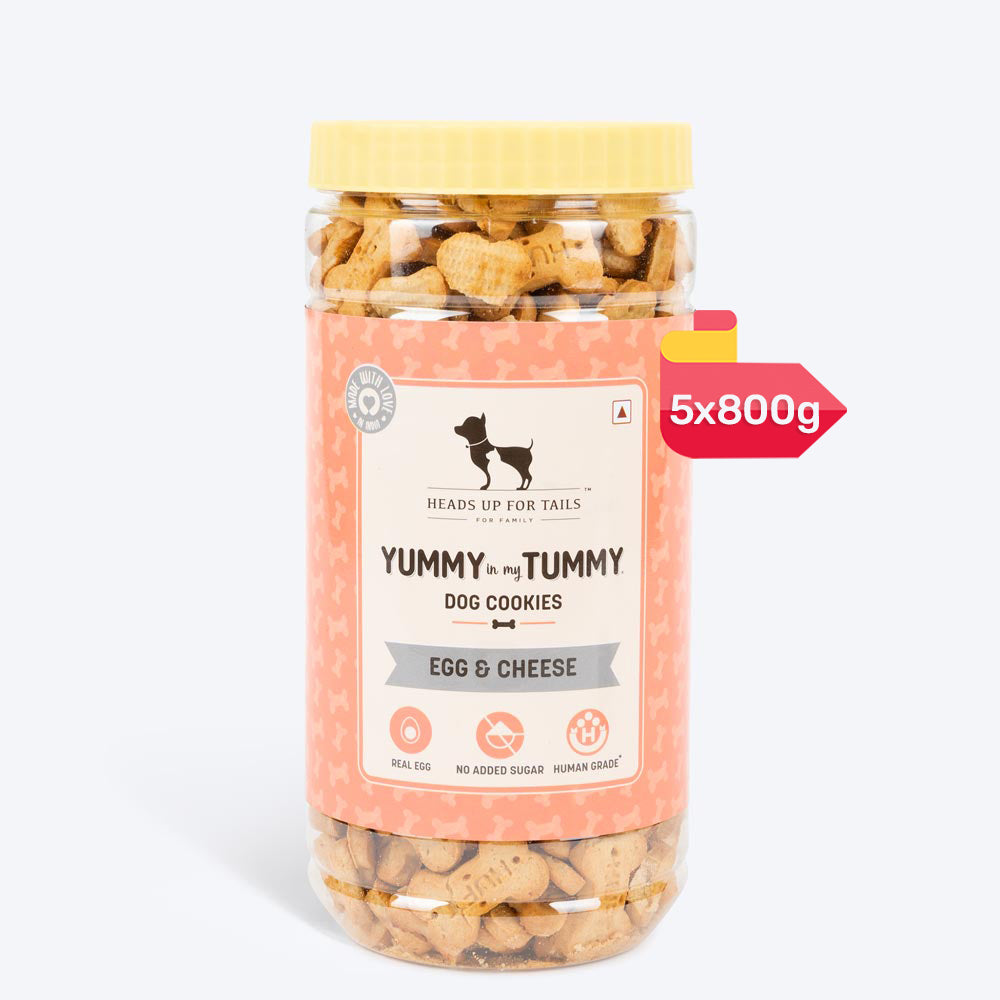 HUFT YIMT Egg & Cheese Dog Biscuits - Heads Up For Tails