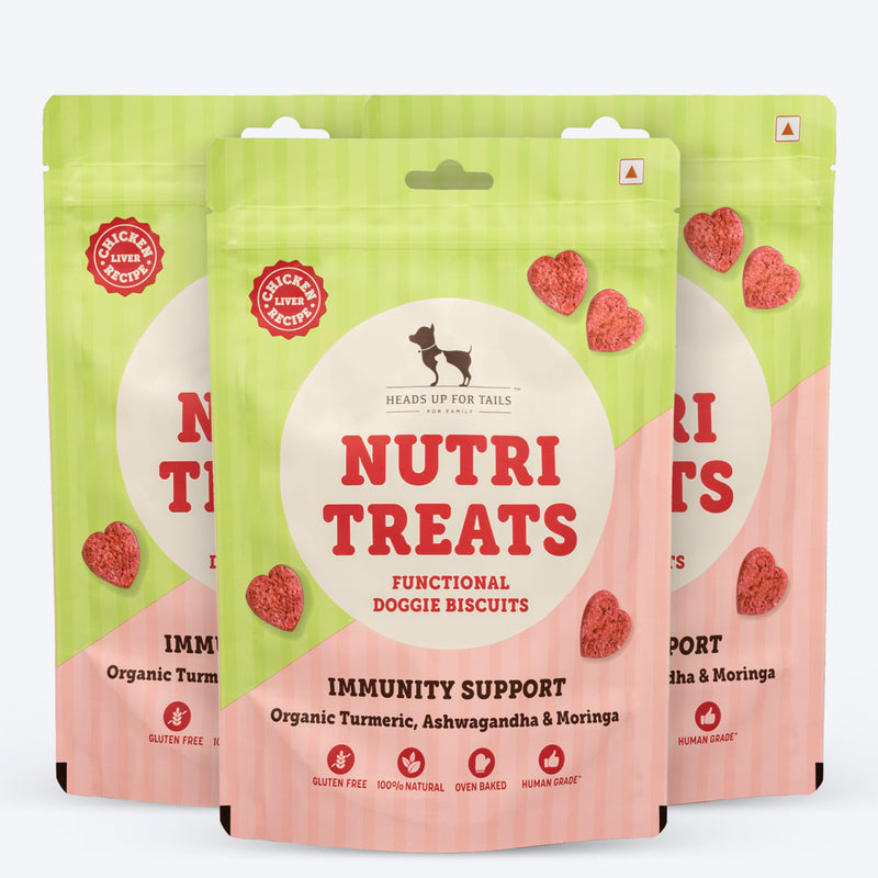 HUFT Nutri Treats For Dogs - Immunity Support - 150 g - Heads Up For Tails