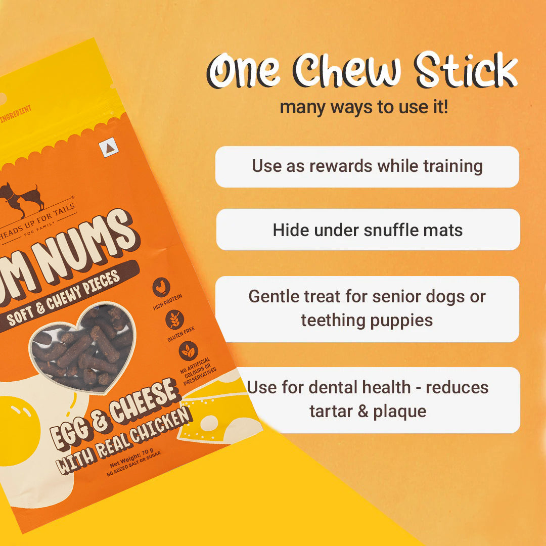 HUFT Training Duo Soft Treats Combo For Dogs - Heads Up For Tails
