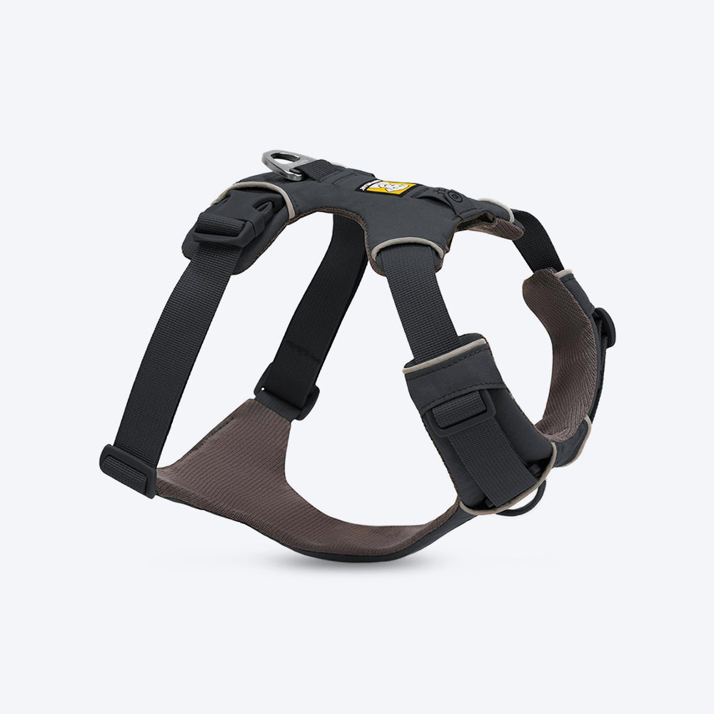 Ruffwear Front Range Harness For Dog - Basalt Grey - Heads Up For Tails