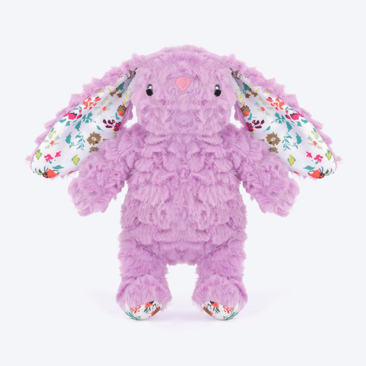 HUFT Bunty The Bunny Plush Toy For Dog - Light Purple - Heads Up For Tails