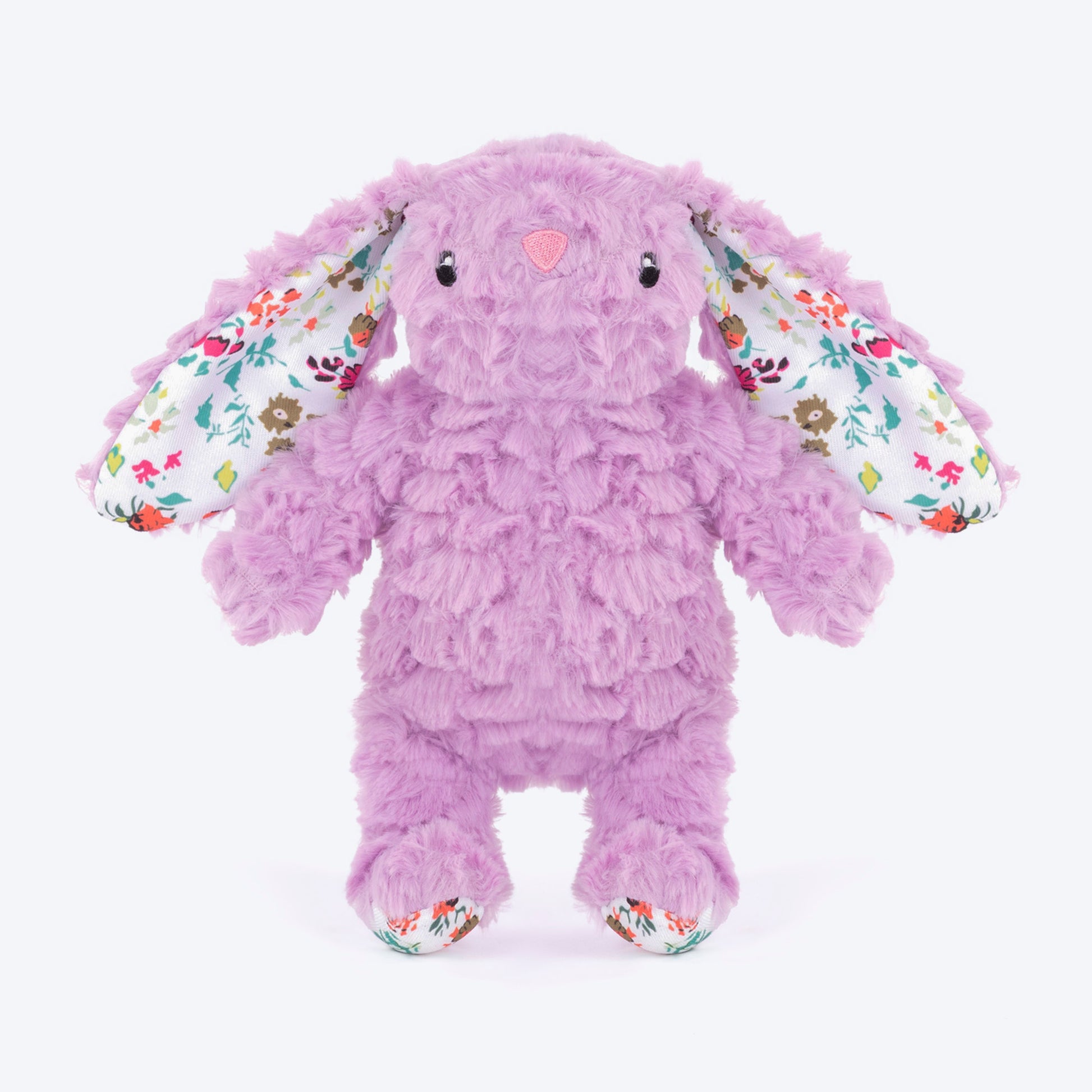 HUFT Bunty The Bunny Plush Toy For Dog - Light Purple - Heads Up For Tails