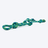 HUFT Tuggables Mighty Knots Rope Toy For Dog - Blue & Green - Heads Up For Tails