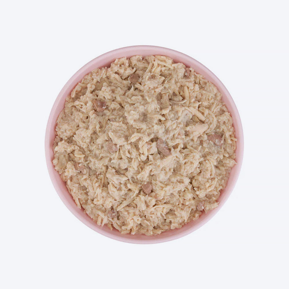 Schesir Baby Chicken With Salmon In Broth Wet Food For Kitten - 70 gm - Heads Up For Tails