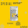 Schesir Special Mousse Exigent Chicken With Duck Liver Wet Food For Adult Cat - 70 gm - Heads Up For Tails