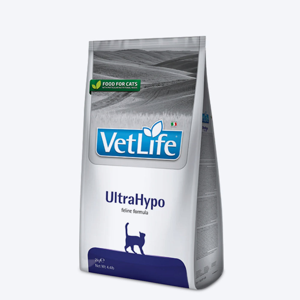 Farmina Vet Life UltraHypo Dry Food For Cat - 2 kg - Heads Up For Tails