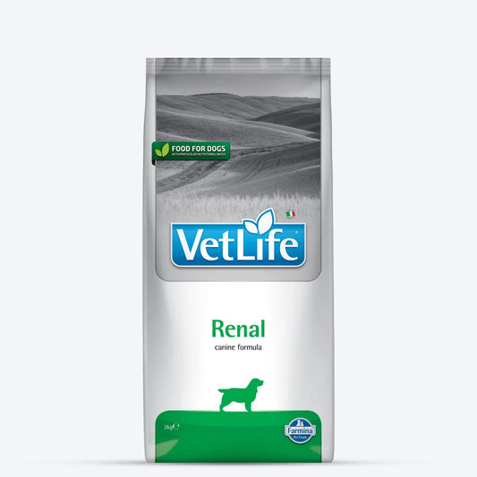 Farmina Vet Life Renal Canine Formula Dry Food For Adult Dog - Heads Up For Tails