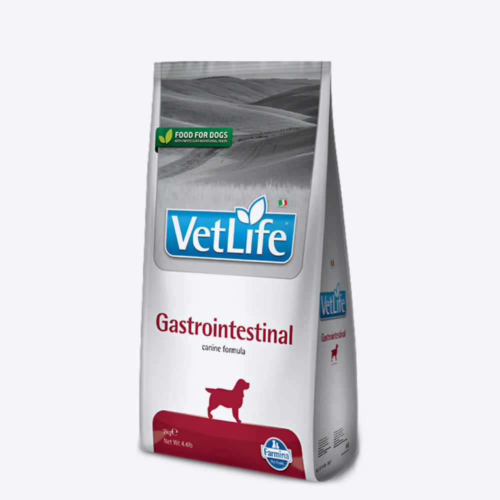 Farmina Vet Life Gastrointestinal Canine Formula Rice & Chicken Dry Food For Adult Dog - Heads Up For Tails