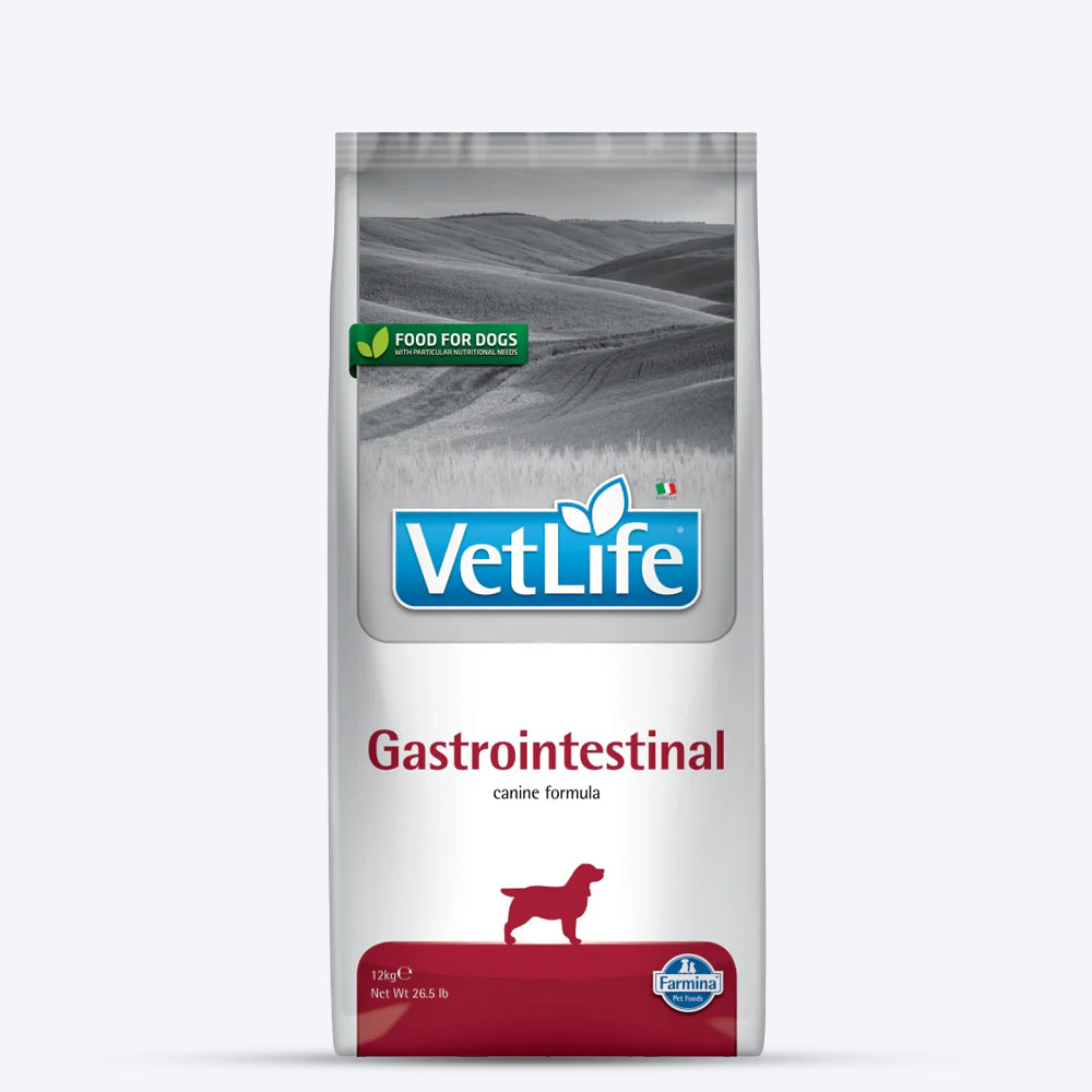 Farmina Vet Life Gastrointestinal Canine Formula Rice & Chicken Dry Food For Adult Dog - Heads Up For Tails