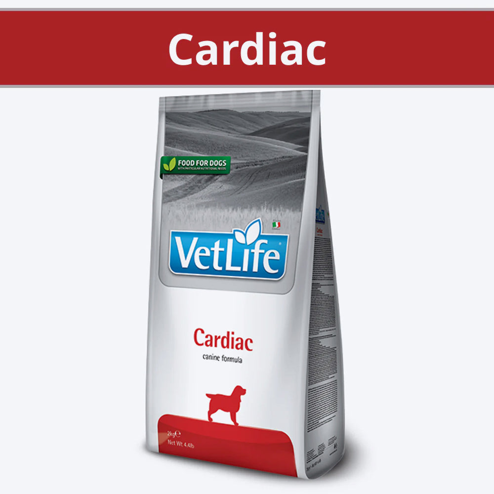 Farmina Vet Life Cardiac Canine Formula Dry Food For Dog - 2 kg - Heads Up For Tails