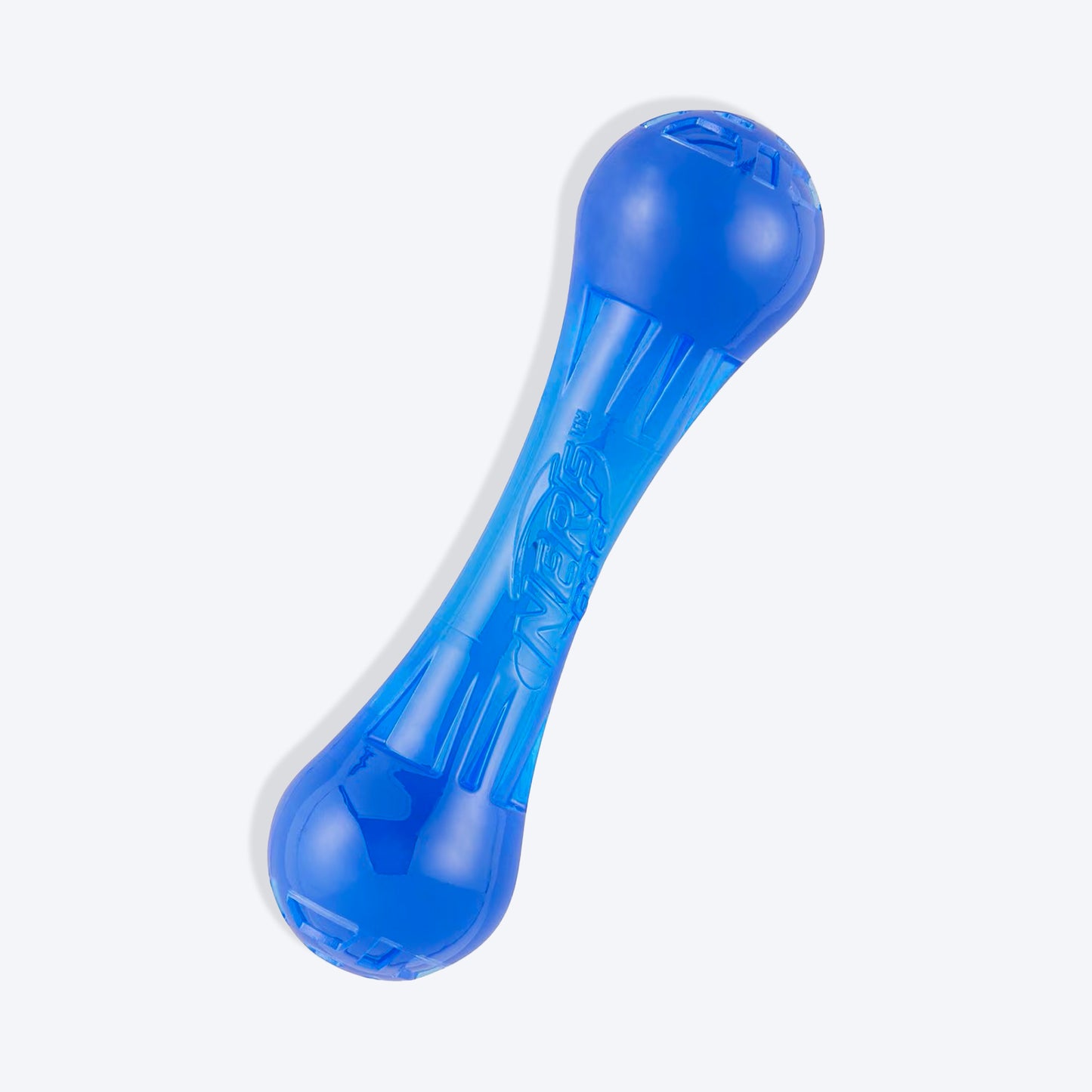 NERF DOG Ultra Tuff Bone Chew Toy For Dog - Blue - Heads Up For Tails