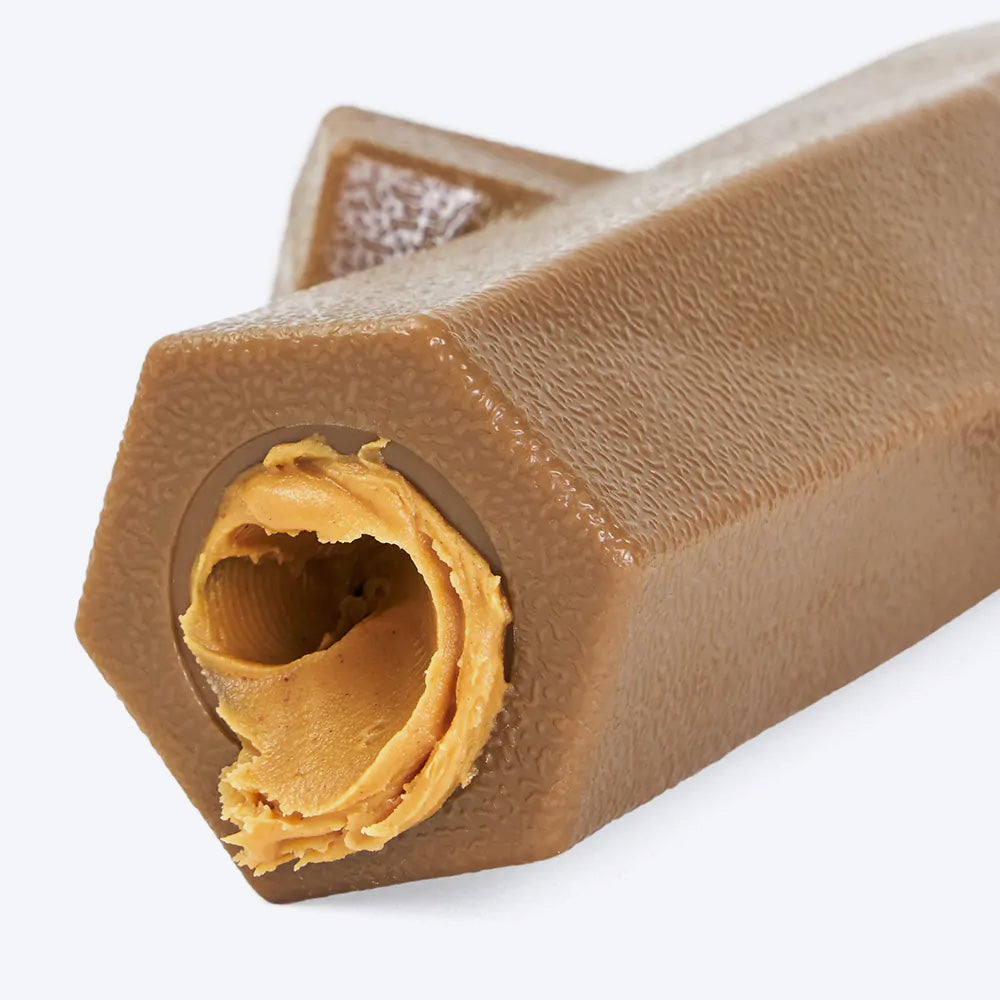 Zippy Paws ZippyTuff + Tree Branch Chew Toy For Dog - Brown - Heads Up For Tails