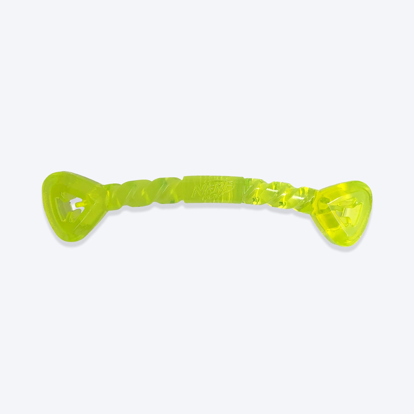 NERF DOG Treat & Tug Bone Chew Toy For Dog - Green - Heads Up For Tails