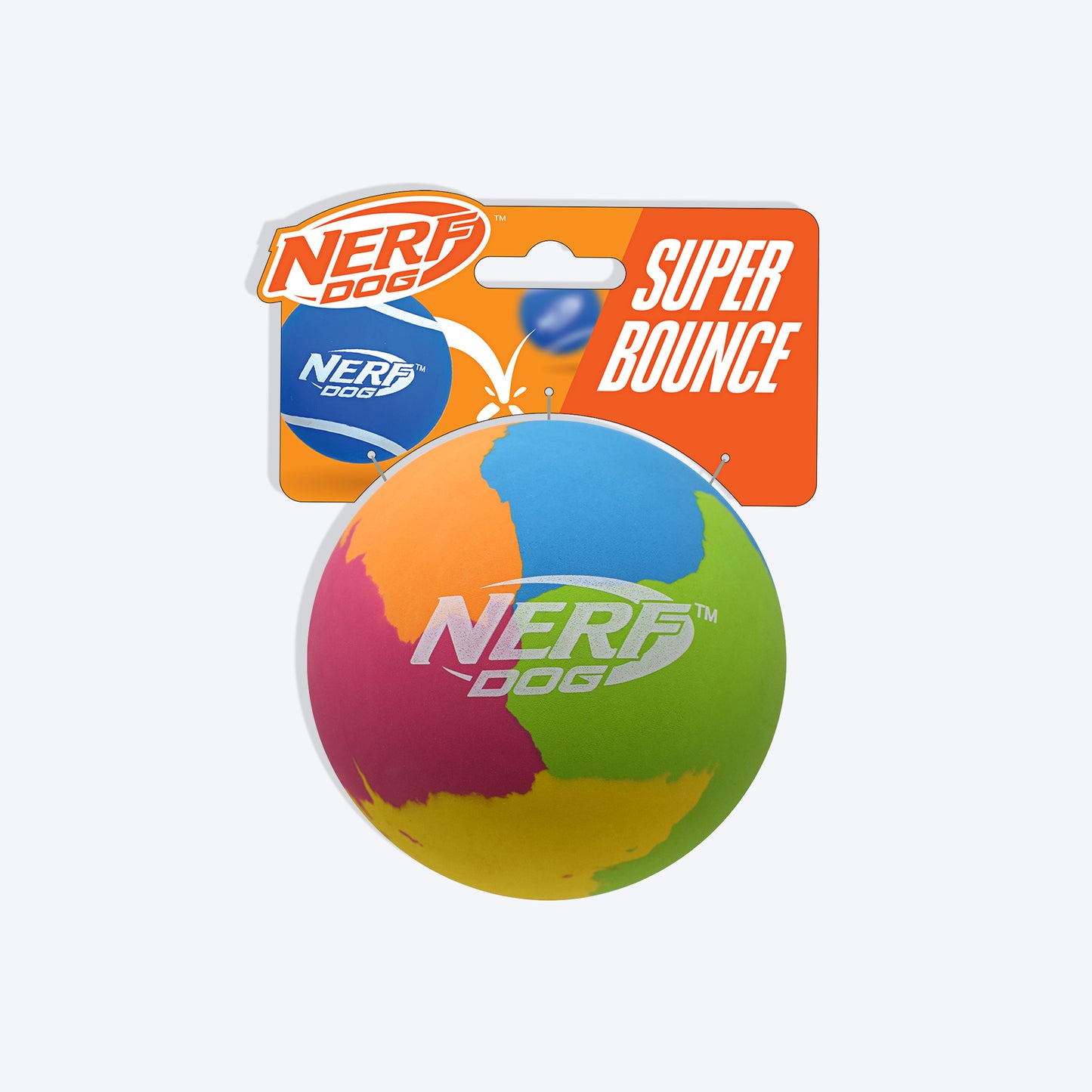 NERF DOG Super Bounce Rubber Ball Toy For Dog - Heads Up For Tails