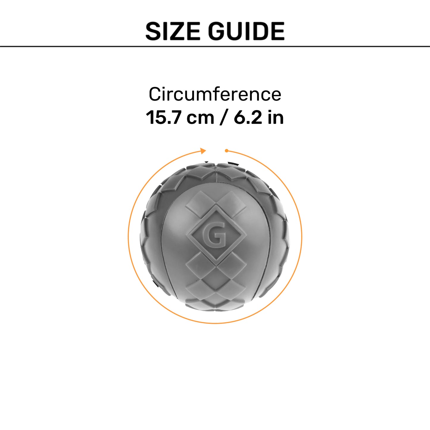 GiGwi Squeaker Ball Toy For Dog - Assorted (Pack of 3) - Heads Up For Tails