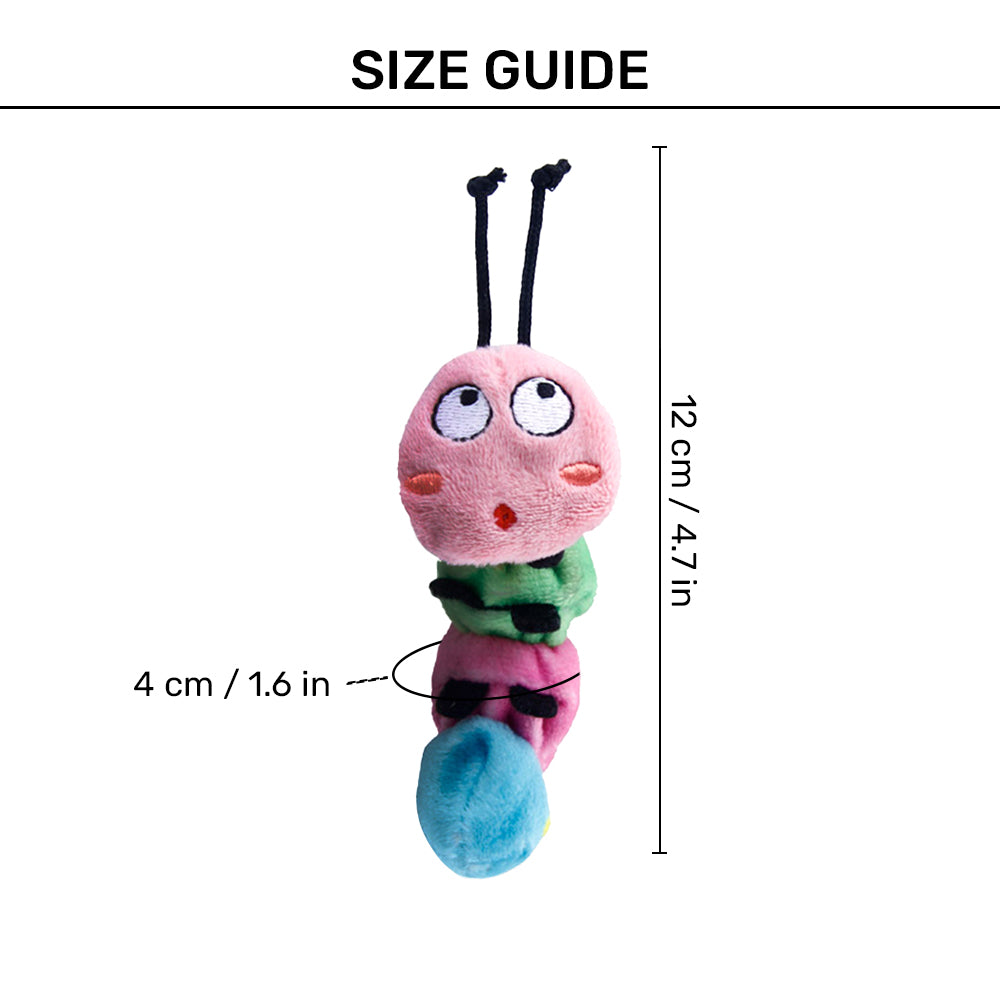 GiGwi Thirsty Catnip Cat Toy - Caterpillar Filled with 100% organic Catnip inside_05