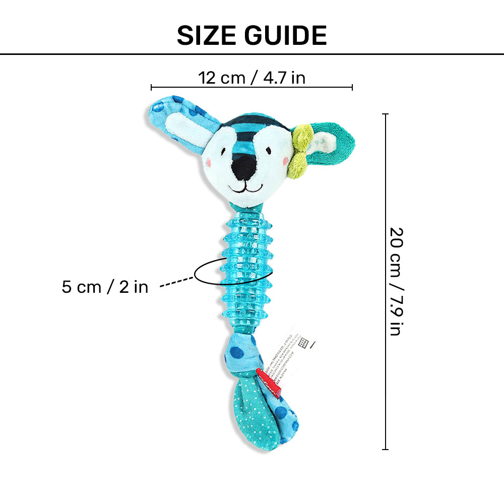 GiGwi Suppa Puppa' Rabbit Plush Dog Toy with Squeaker inside_04