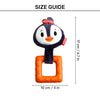 GiGwi Suppa Puppa Pengiun With Squeaker Inside Dog Toy - Small - Heads Up For Tails