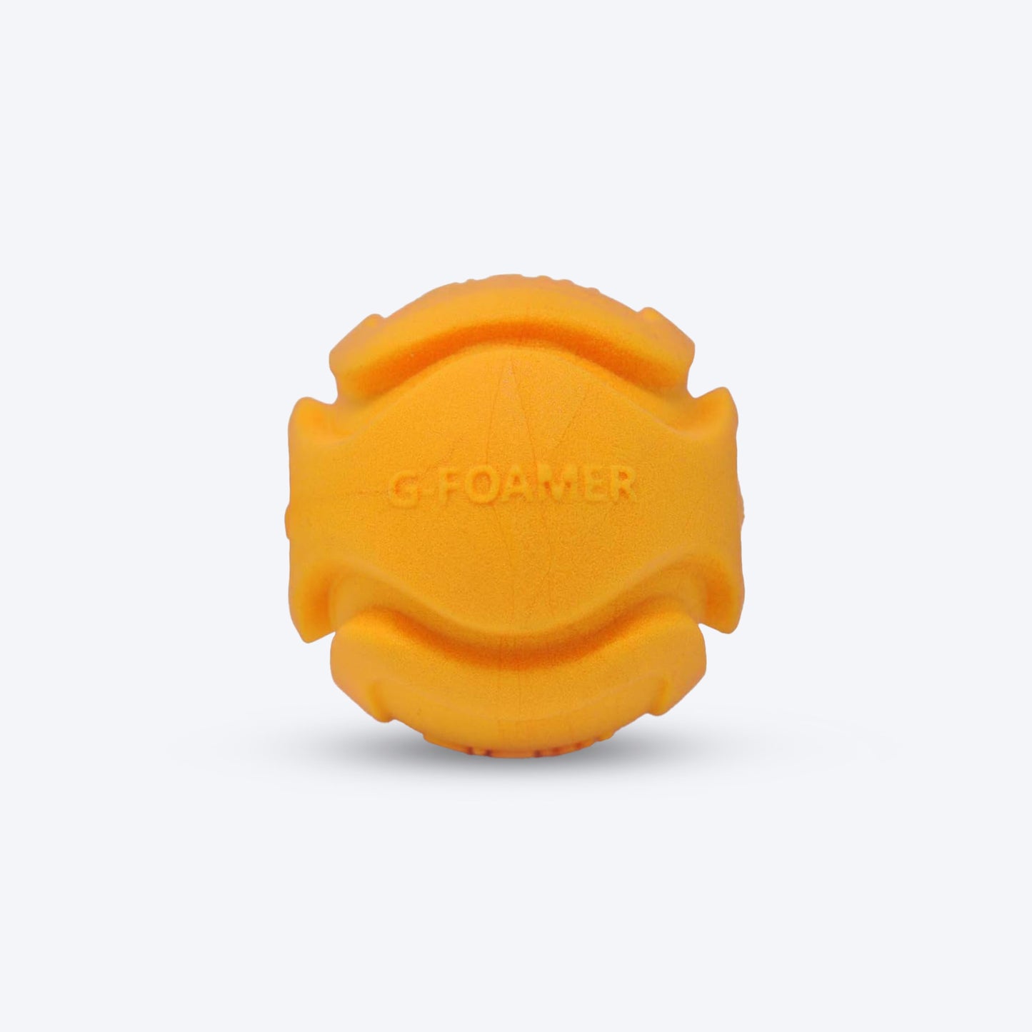 GiGwi G.Foamer TPR Ball Fetch Toy For Dog - Orange - Heads Up For Tails