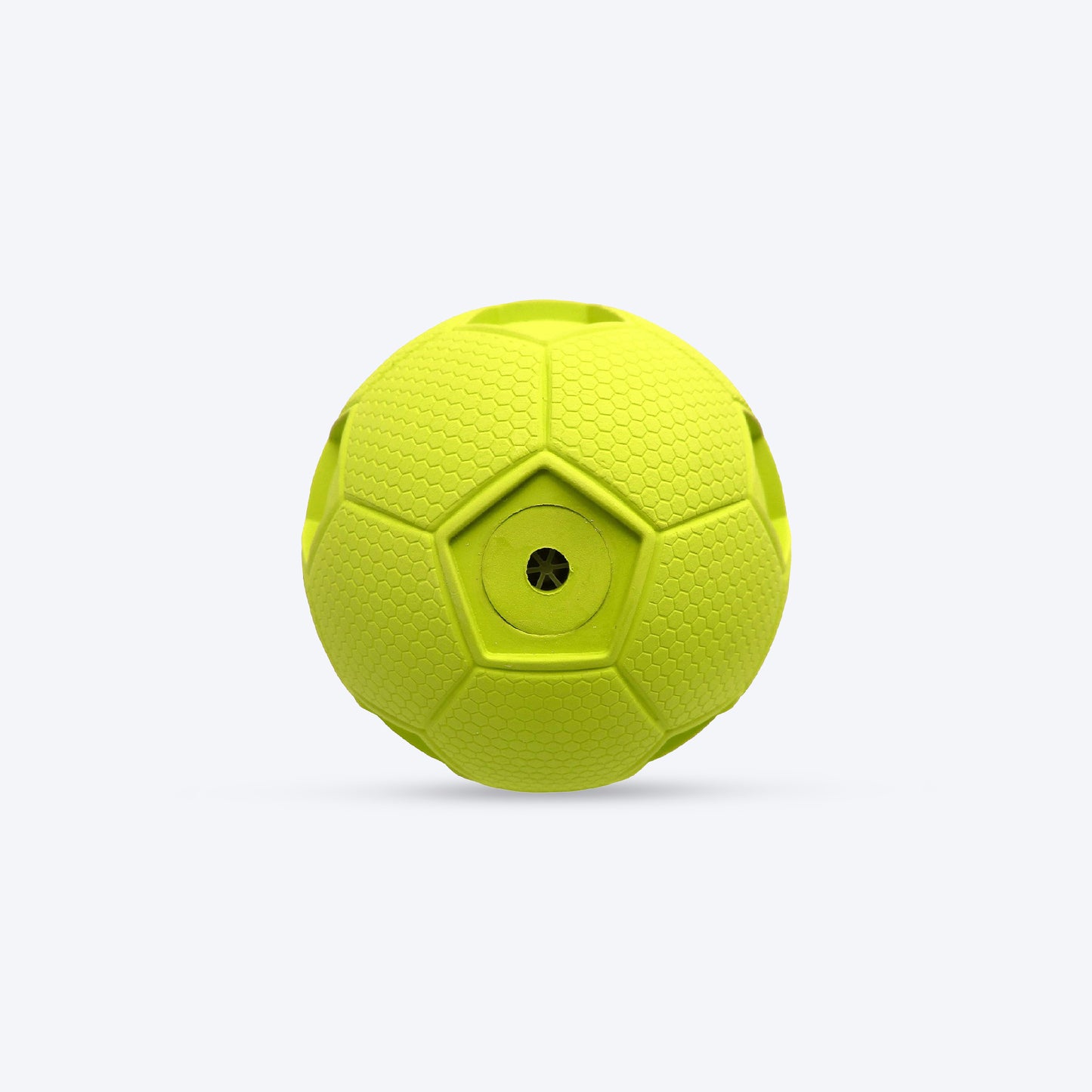 NERF DOG Soccer Squeak Ball Toy For Dog - Green - 10.2 cm - Heads Up For Tails