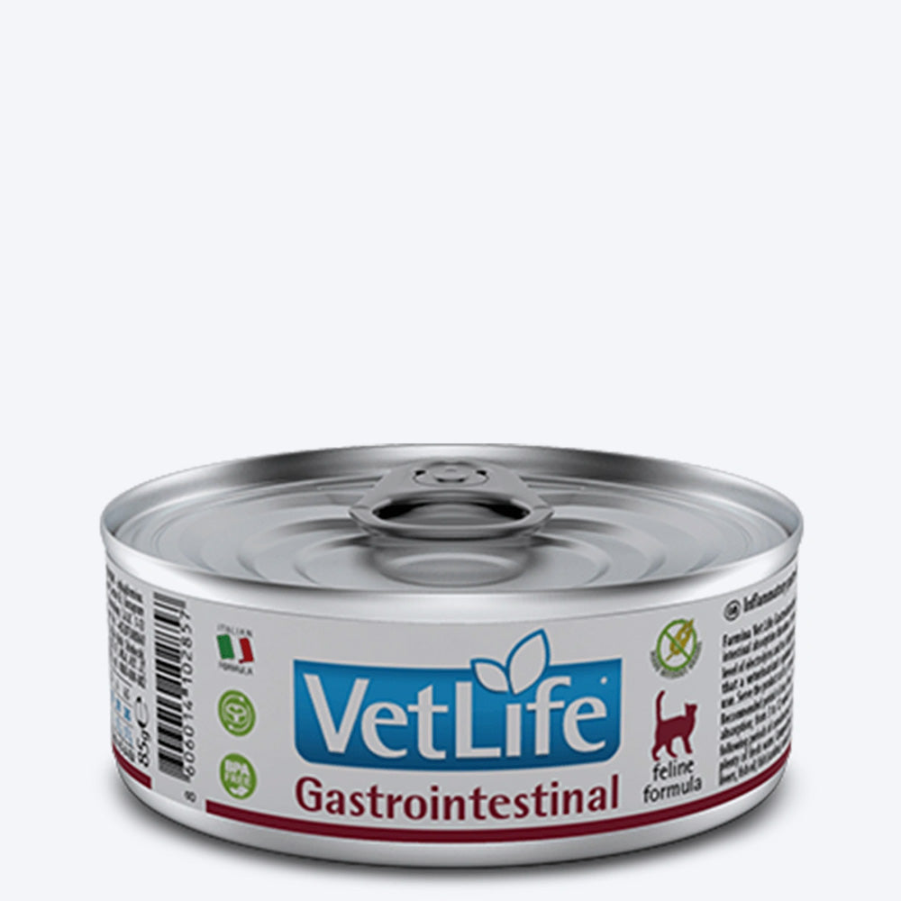 Farmina Vet Life Gastrointestinal Wet Food For Cat - 85 gm - Heads Up For Tails