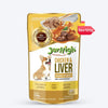 JerHigh Chicken & Liver in Gravy Wet Dog Food - 120 g packs - Heads Up For Tails