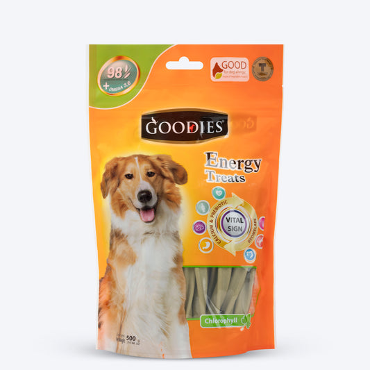 Goodies Energy Dog Treats - Chlorophyll - 500 g - Heads Up For Tails