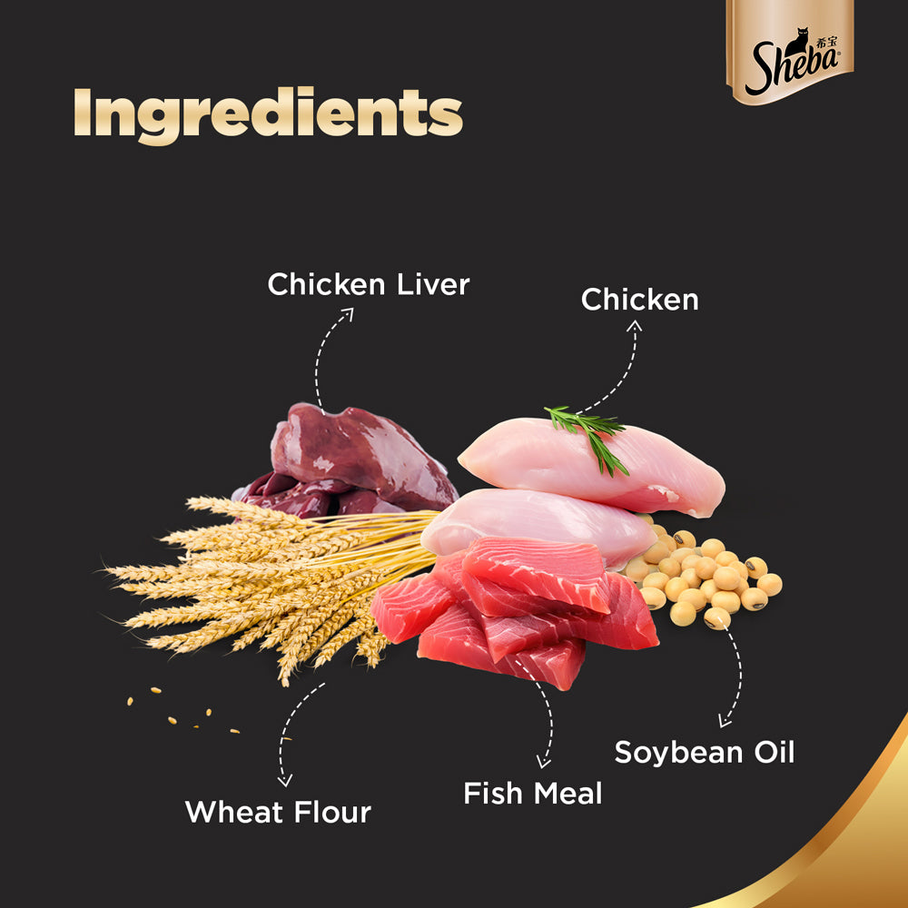 Sheba Chicken Premium Loaf Wet Kitten Food - 70 g packs_03