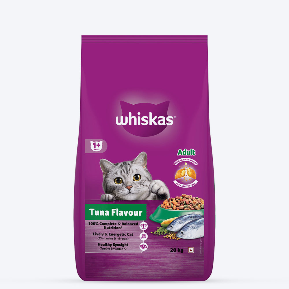 Whiskas Tuna Dry Food For Adult Cat - Heads Up For Tails