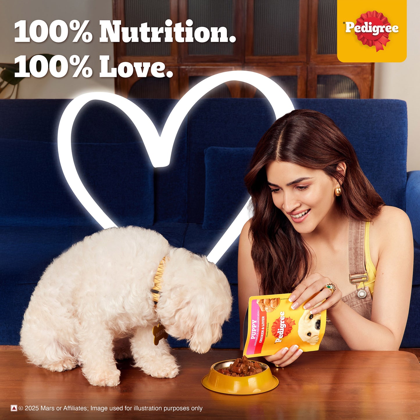 Pedigree Chicken & Liver Chunks In Gravy Puppy Wet Food - 130 g