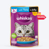 Whiskas Tuna in Jelly (1+ Years) Wet Food For Adult Cat - 80 gm Pack - Heads Up For Tails