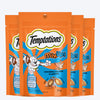Temptations MixUps Chicken & Salmon Flavours Cat Treat - 75 g - Heads Up For Tails