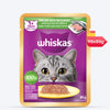 Whiskas Tuna And White Fish Wet Food For Adult Cat - 80 gm - Heads Up For Tails