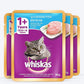 Whiskas Ocean Fish Adult Wet Cat Food - 80 g packs - Heads Up For Tails