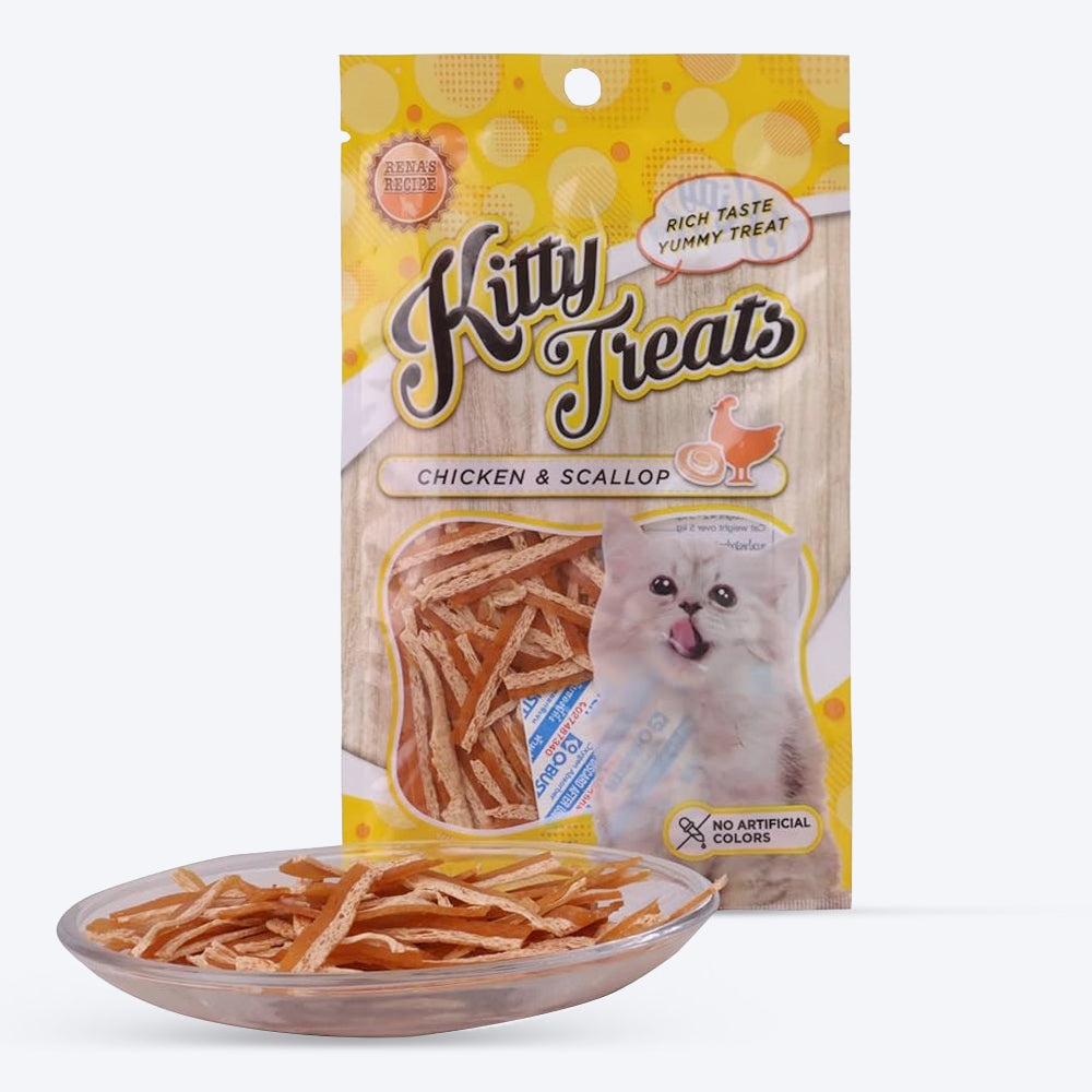 Rena's Recipe Chicken & Scallop Treats For Kitten - 30 gm_03