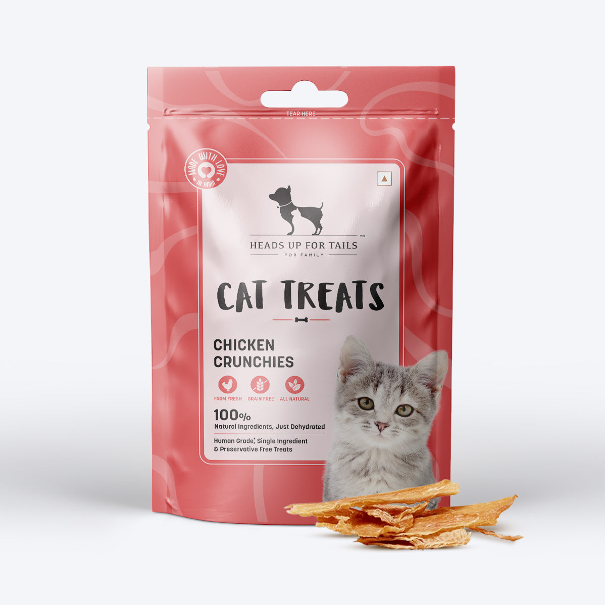 HUFT Double Crunch Treat Combo For Cat - Heads Up For Tails