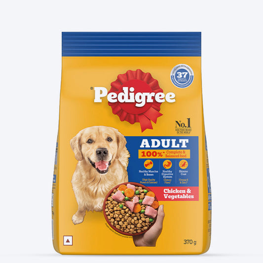 Pedigree Chicken & Vegetables Adult Dry Dog Food - Heads Up For Tails